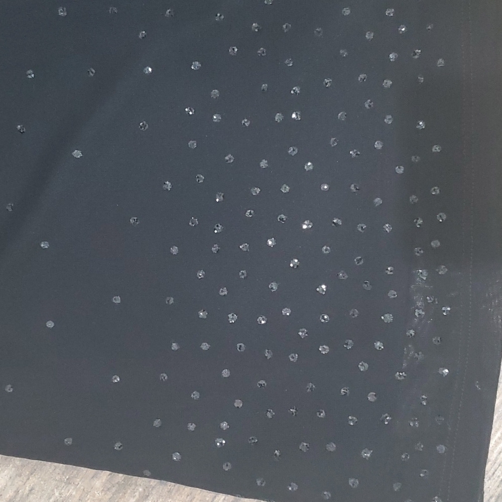 Little Black Dress with Glitter Spots - Picture 2 of 6